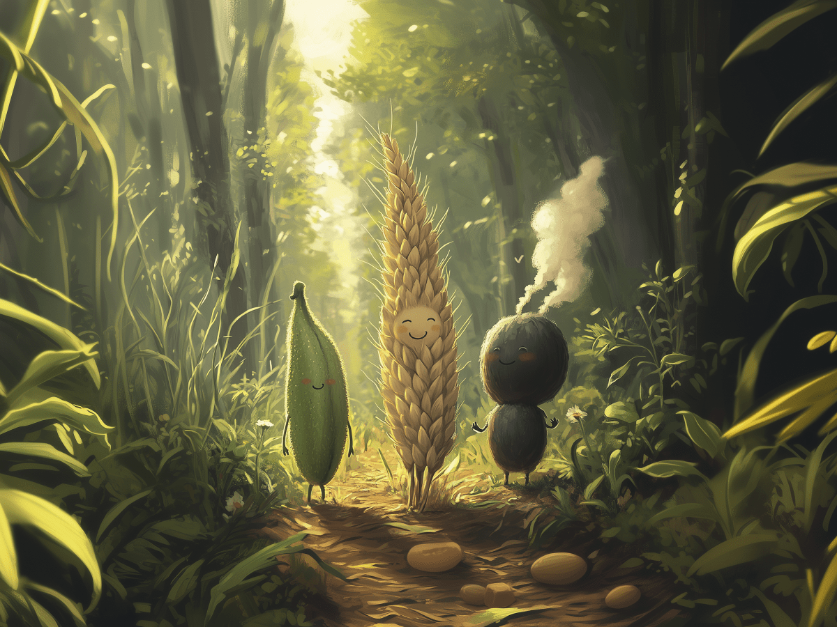 The Straw, The Coal, and The&nbsp;Bean